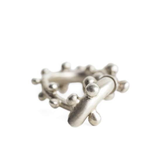 Conor Joseph, Silver Coral Earcuff