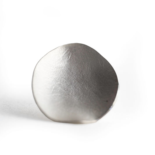 Shinta Nakajima, White Rose Single Earrings
