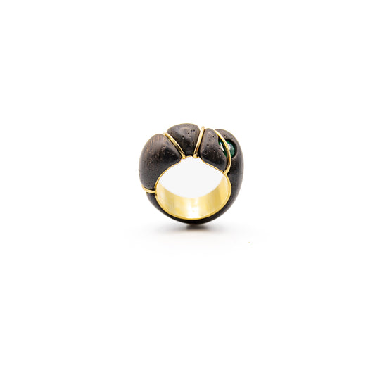 Helena Palmeira, Emerald Wood Ring