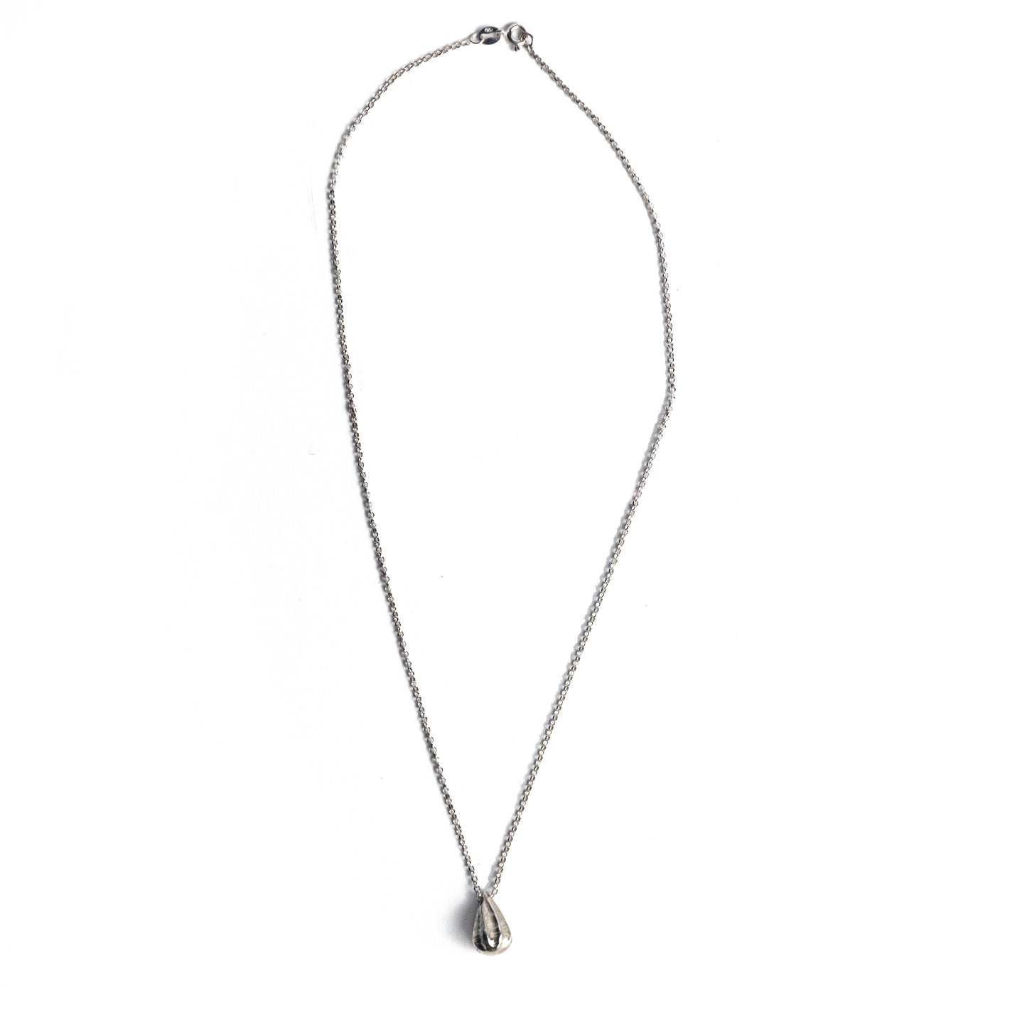 Charlotte Garnett, Exhale Silver Pendant