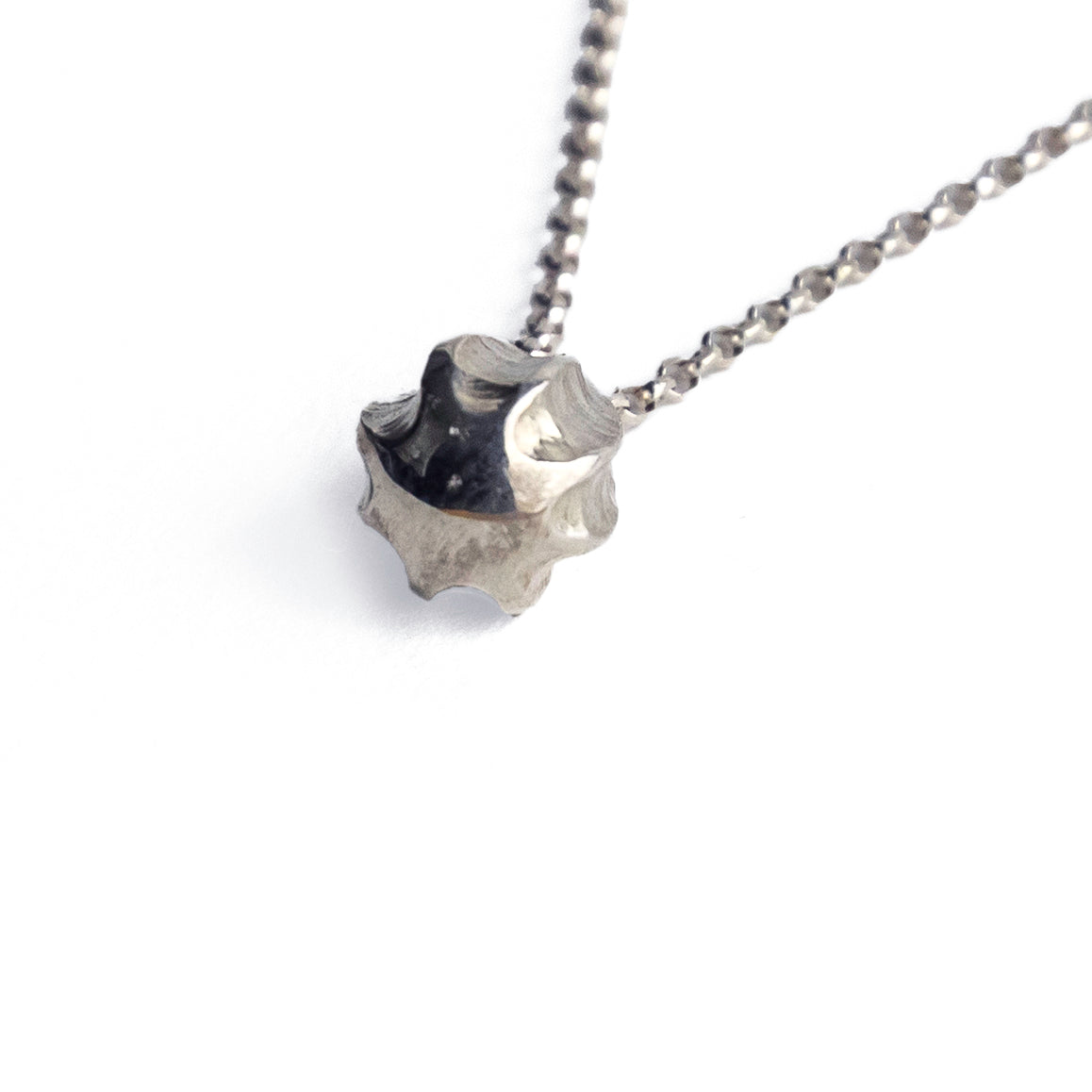 Charlotte Garnett, Exhale Silver Pendant