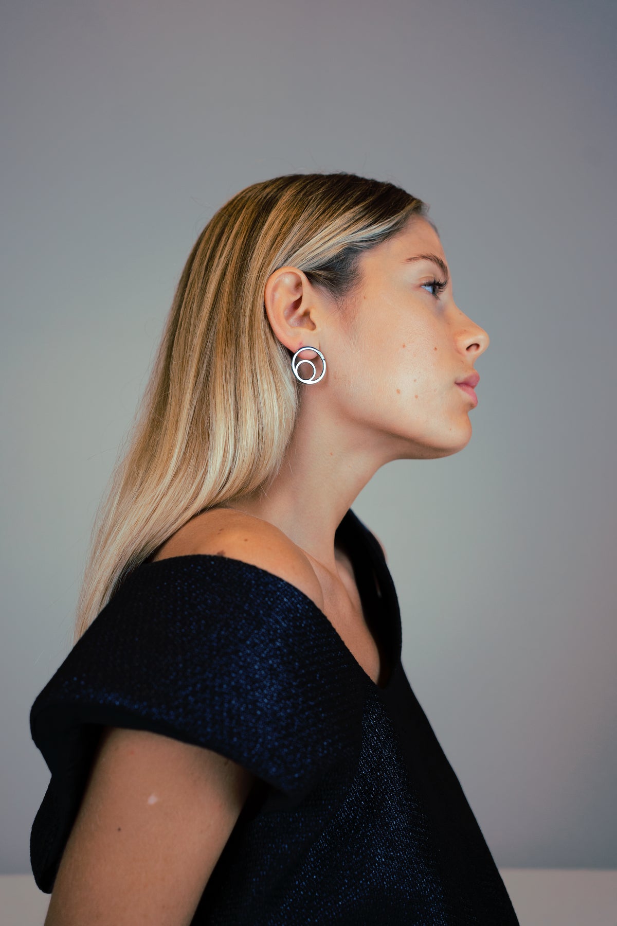Matilde Mozzanega, Chromo-dope Hoop in Hoop Earrings