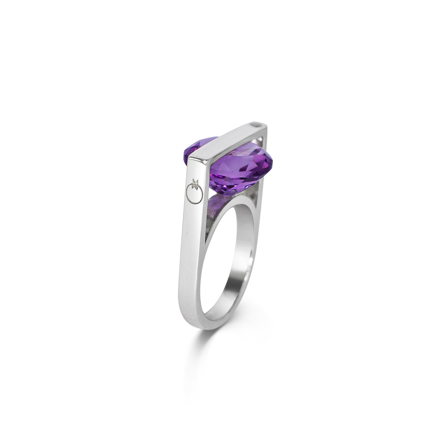 Matilde Mozzanega, Amethyst Tension Setting Ring