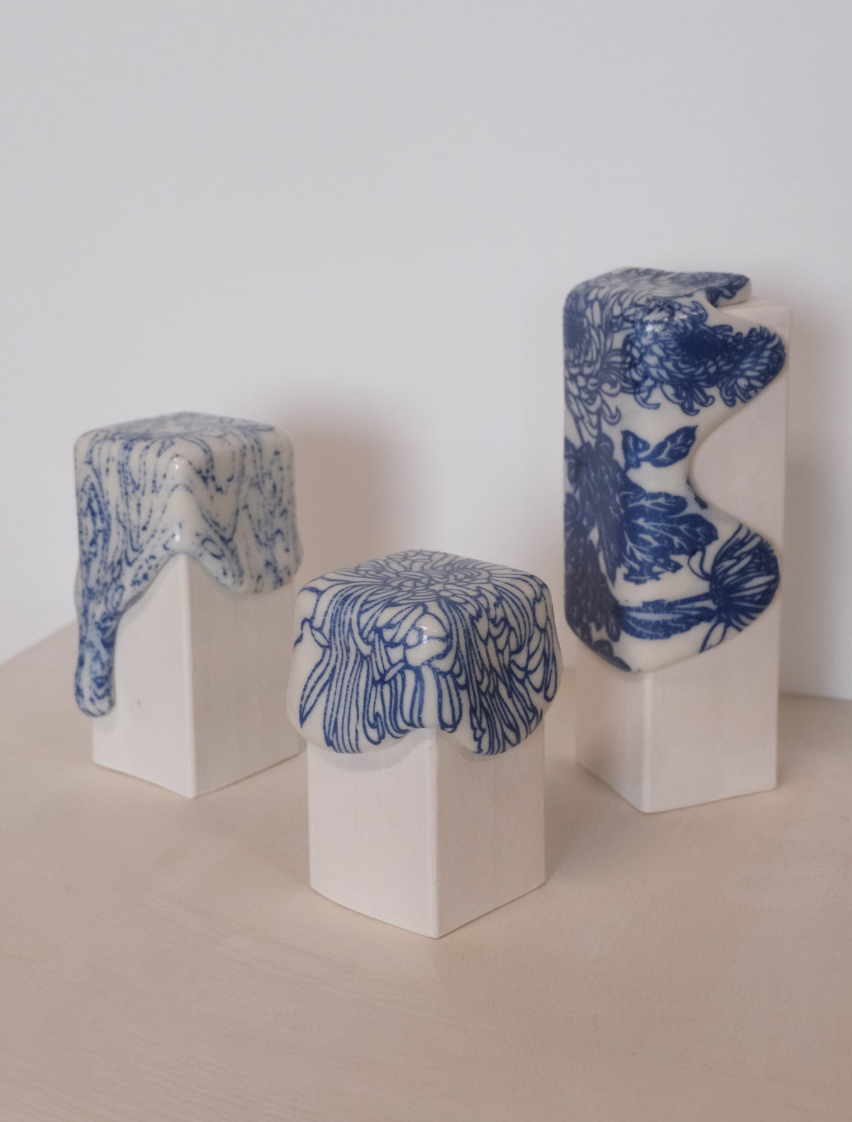 Helena Lacy, Re-Print Columns In Porcelain