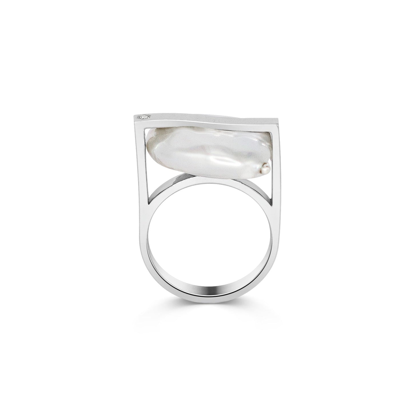 Matilde Mozzanega, Freshwater Pearl Tension Setting Ring