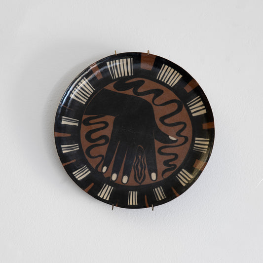 Adele Bryges, Diving for Pearls Plate