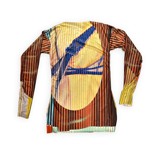 Nicole Zisman, 'Ensemble' Jersey Print Top