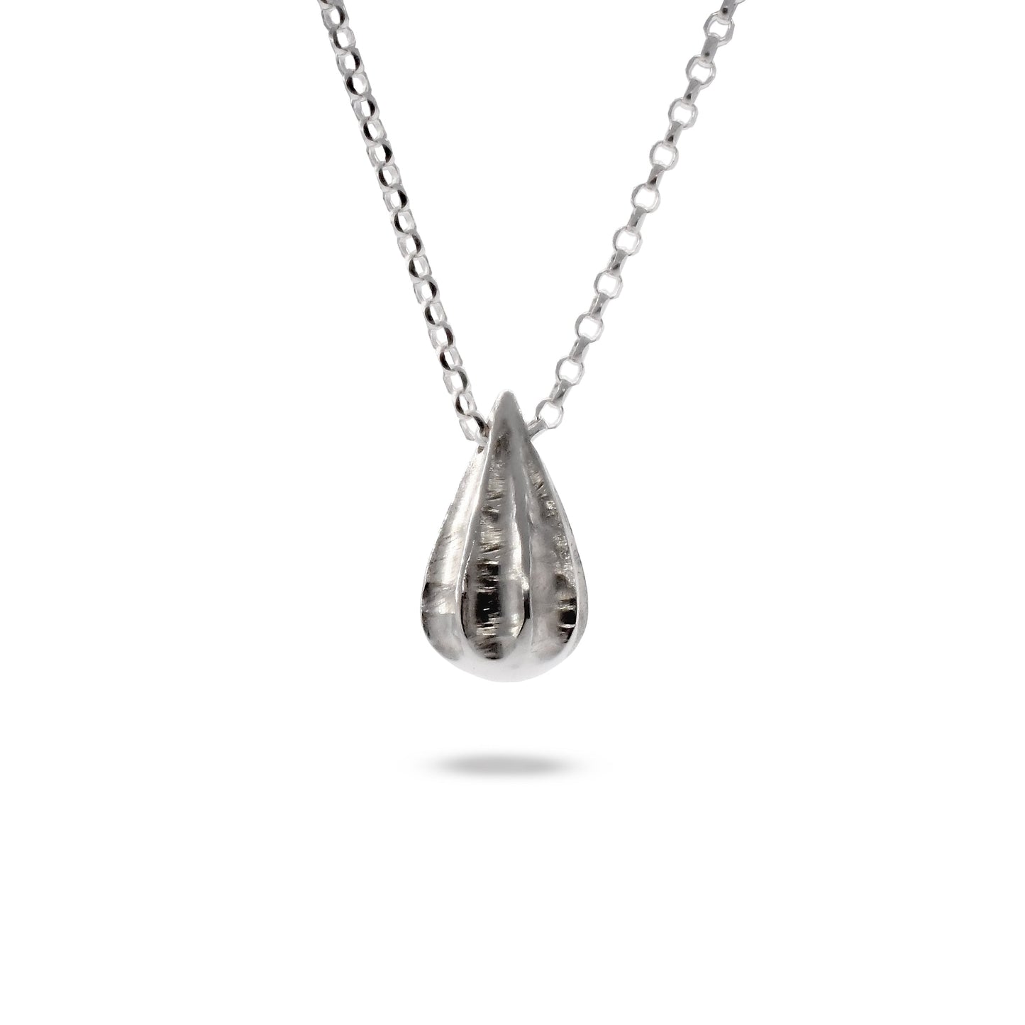 Charlotte Garnett, Exhale Silver Pendant