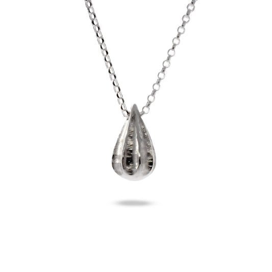 Charlotte Garnett, Exhale Silver Pendant
