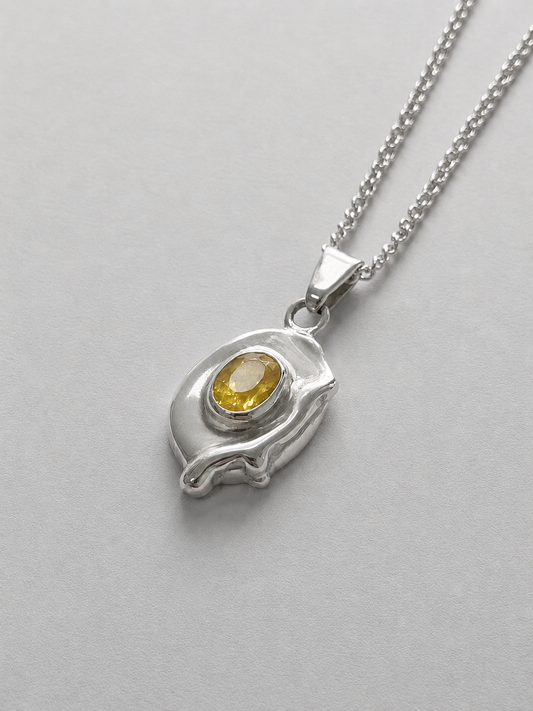 Conor Joseph, Citrine Molten Pendant