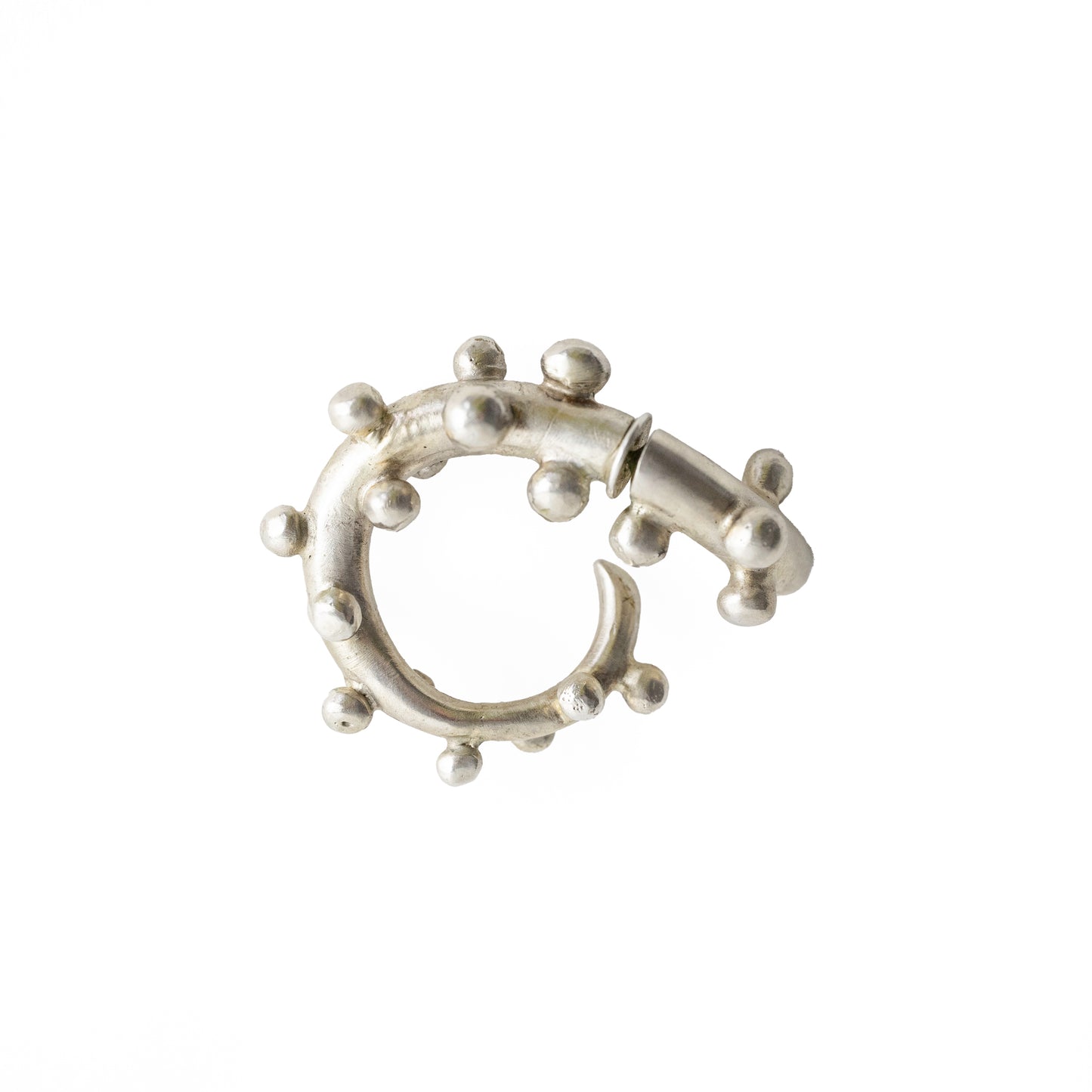 Conor Joseph, Silver Coral Earcuff