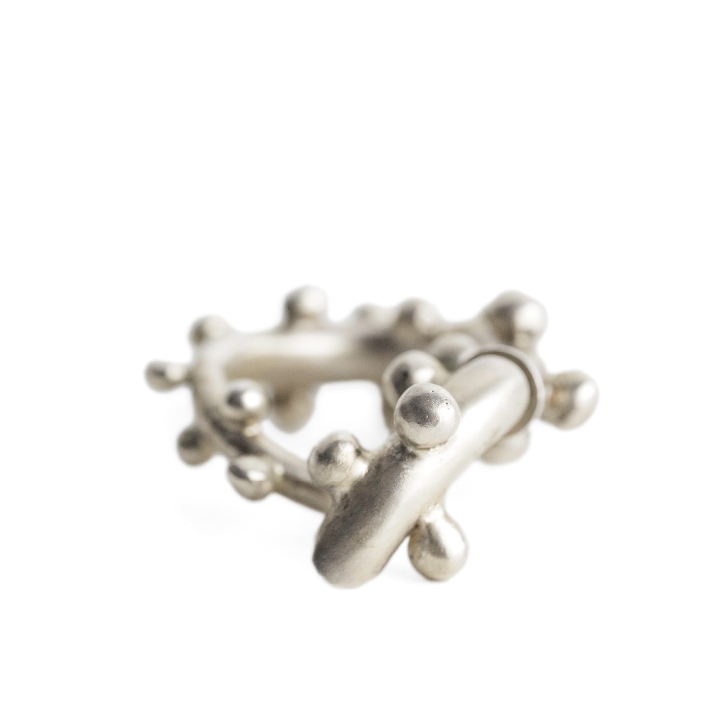 Conor Joseph, Silver Coral Earcuff