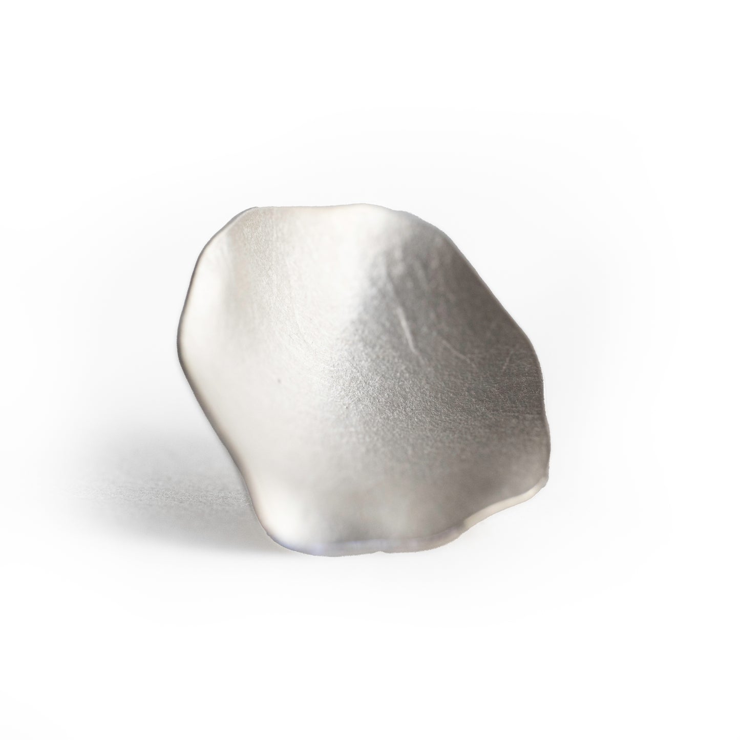 Shinta Nakajima, White Rose Single Earrings