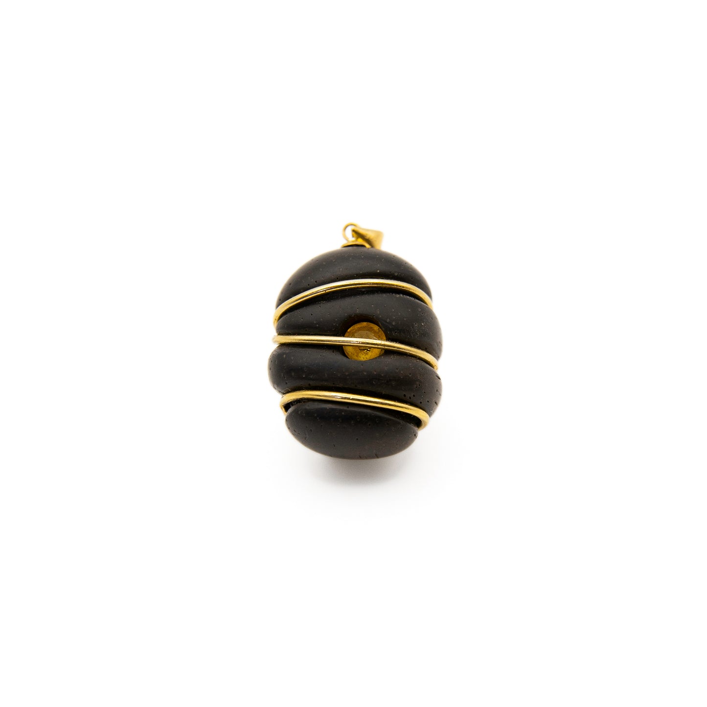 Helena Palmeira, Citrine Wood Pendant