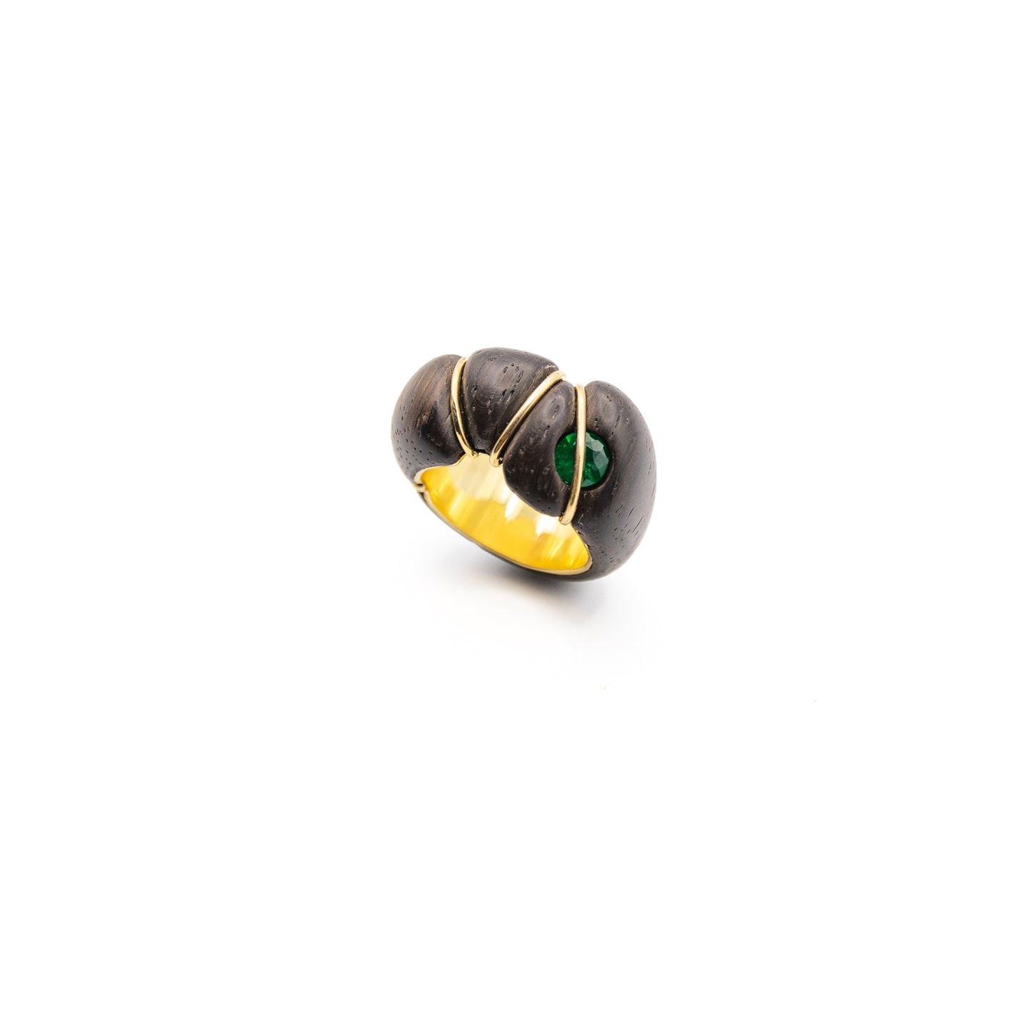 Helena Palmeira, Emerald Wood Ring