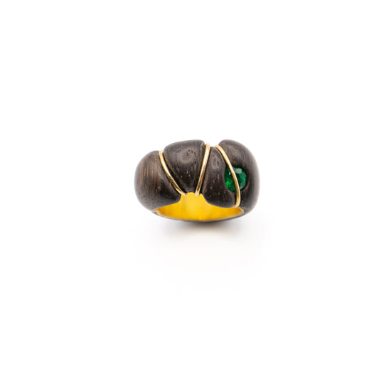 Helena Palmeira, Emerald Wood Ring