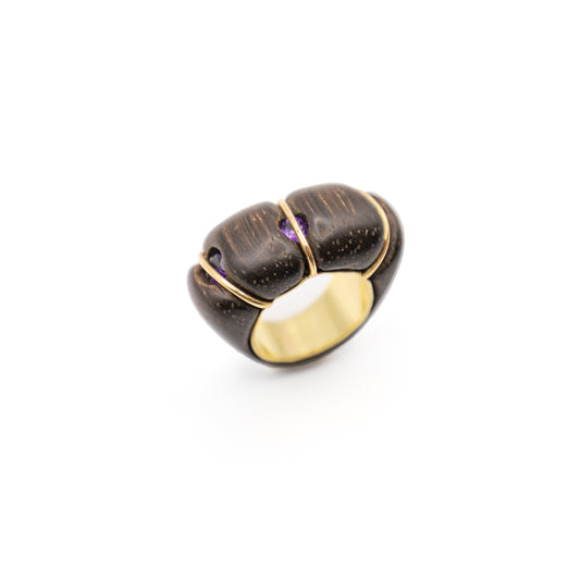 Helena Palmeira, Amethyst Wood Ring