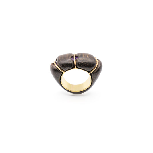 Helena Palmeira, Amethyst Wood Ring