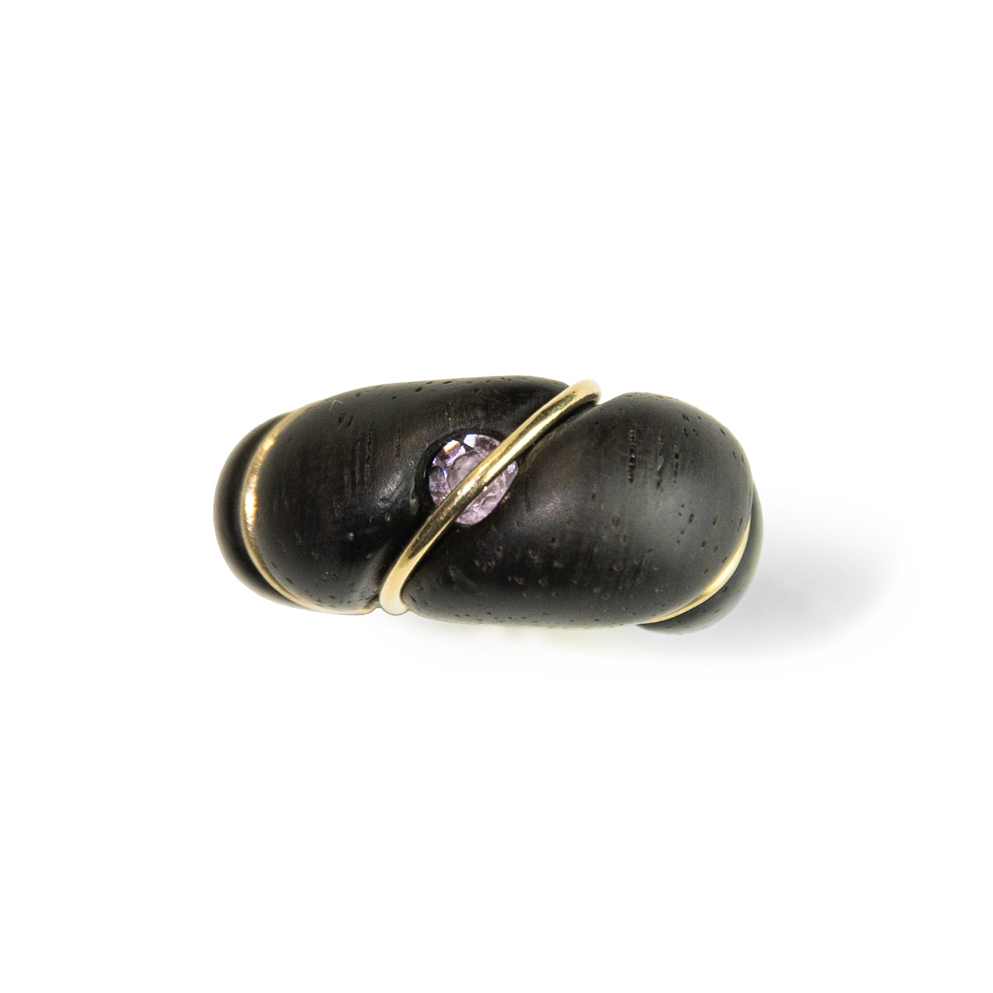 Helena Palmeira, Amethyst Wood Pinky Ring