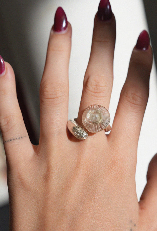 Martina Kocianova, Rock Crystal Cap Ring