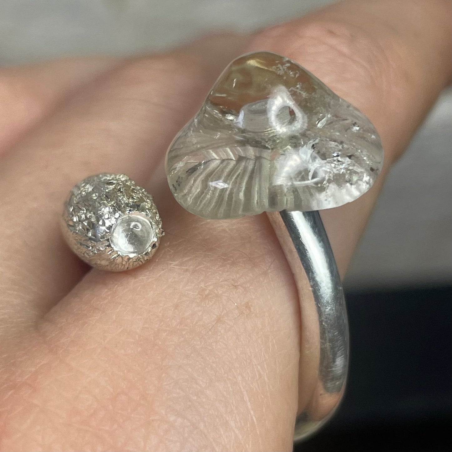 Martina Kocianova, Rock Crystal Cap Ring