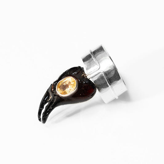 Mairi Millar, Scorpion Ring with Citrine