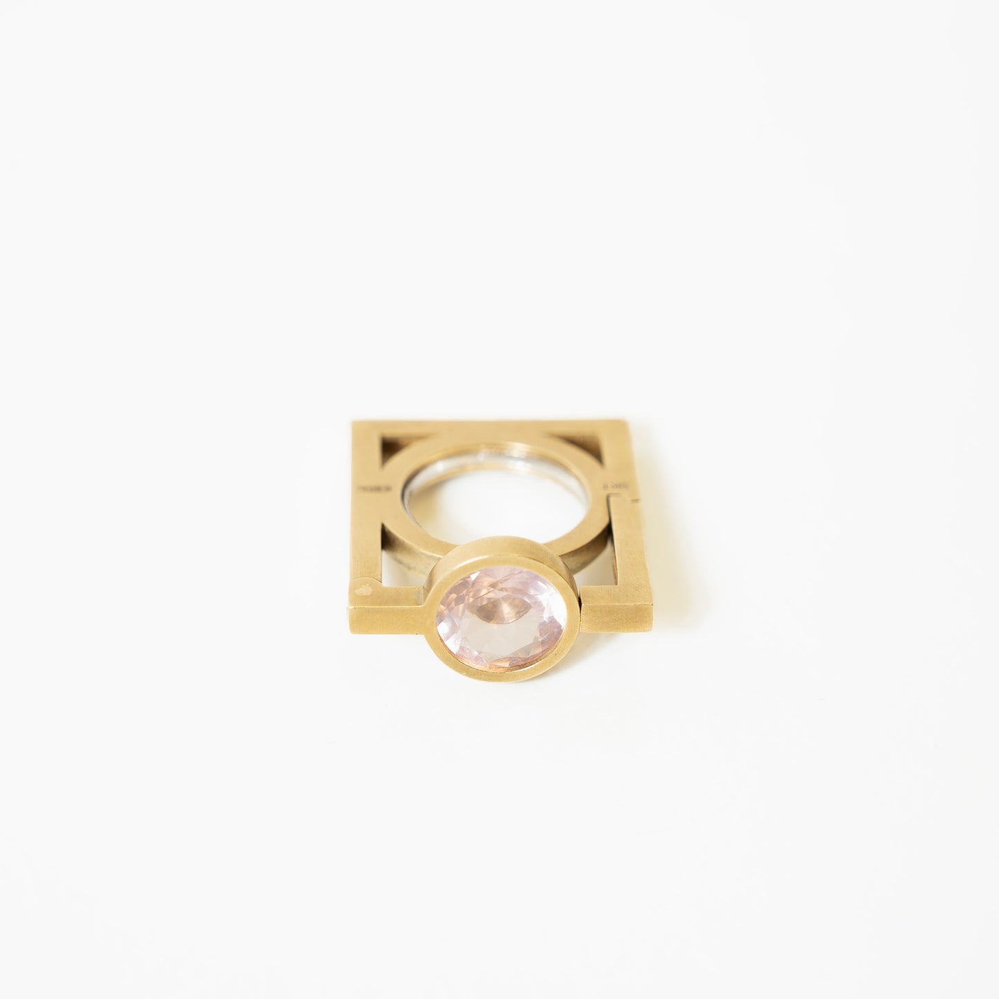 Matilde Mozzanega, Interchangable Stone and Gold Ring