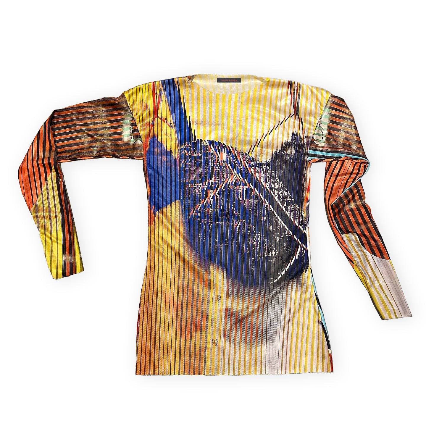 Nicole Zisman, 'Ensemble' Jersey Print Top