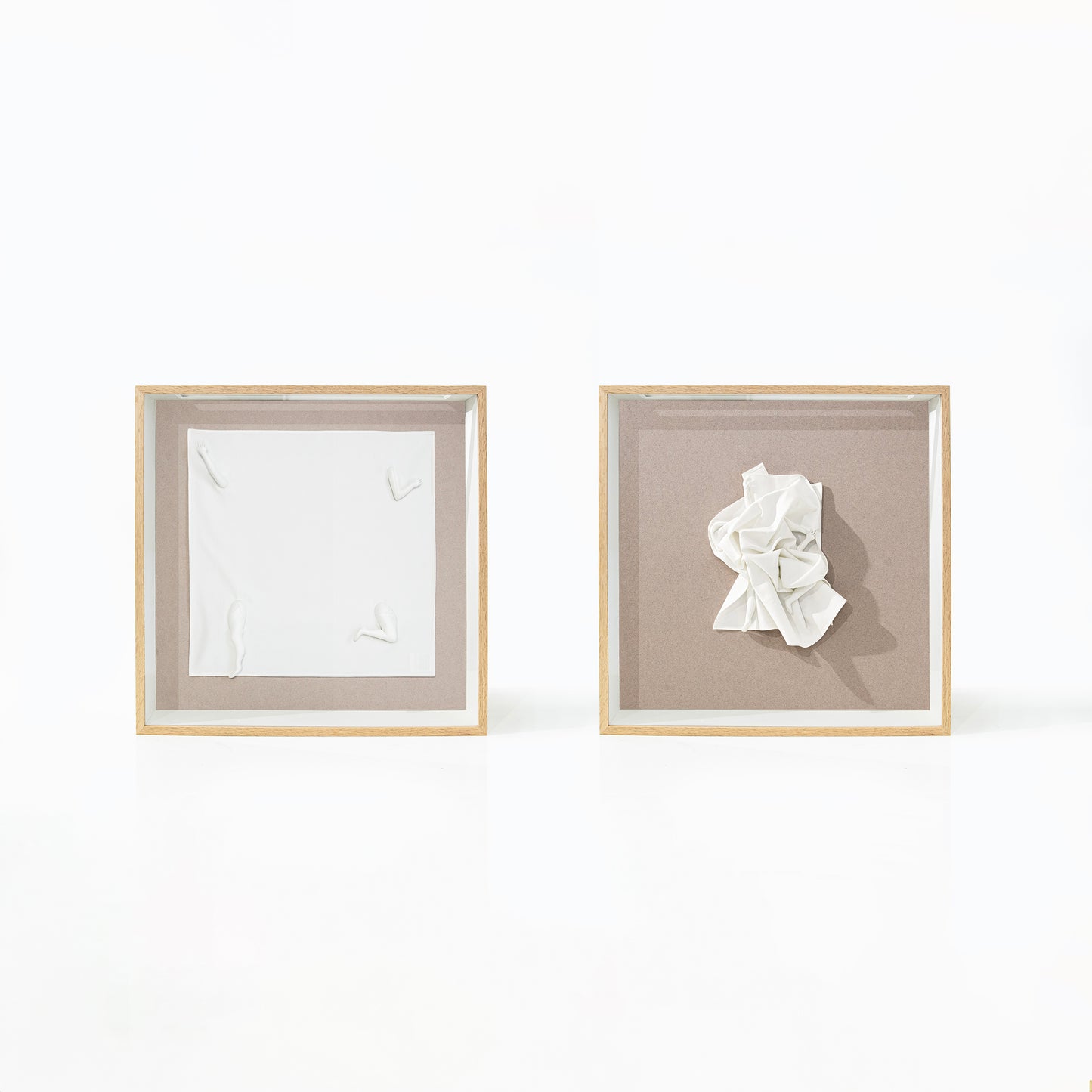 Phoebe Corker-Marin, High-Relief Diptych