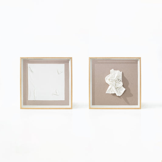 Phoebe Corker-Marin, High-Relief Diptych