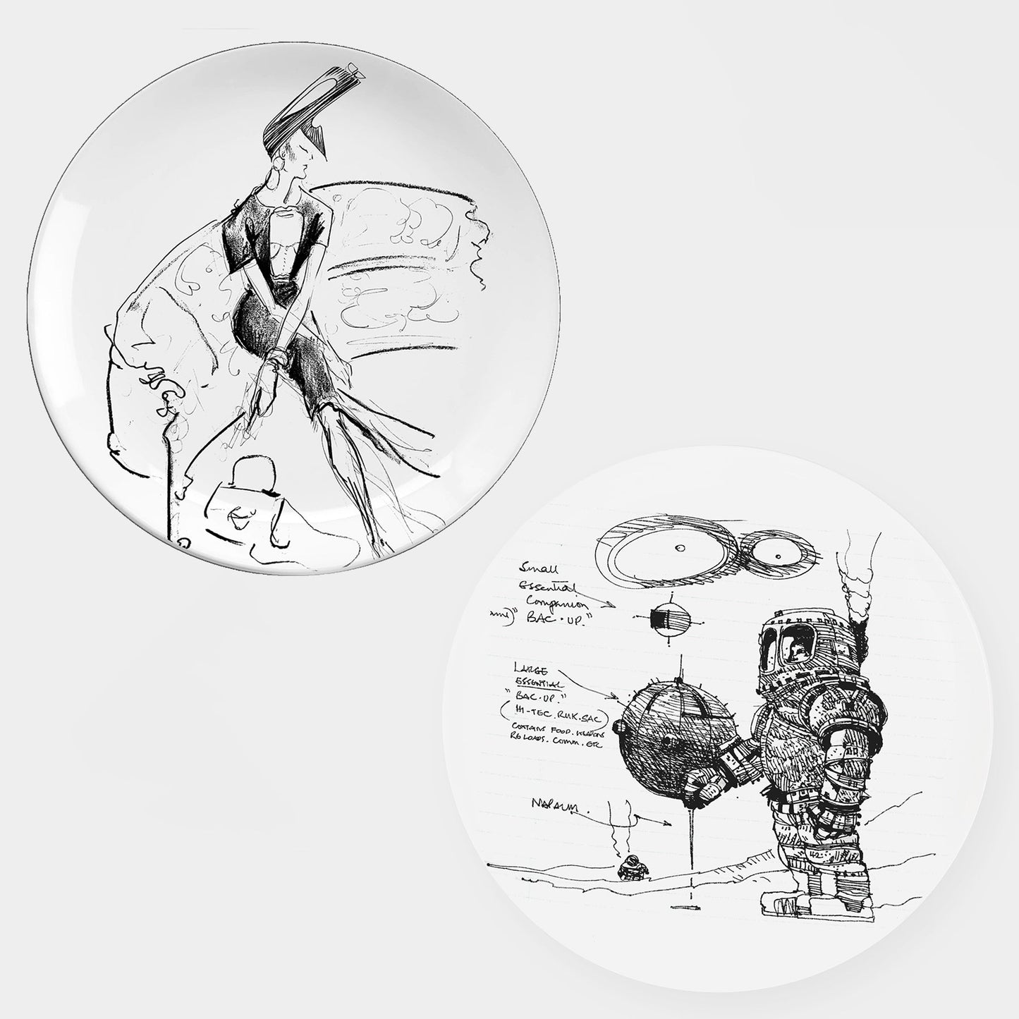 Sarabande Exclusive Schiaparelli & Sir Ridley Scott Plates