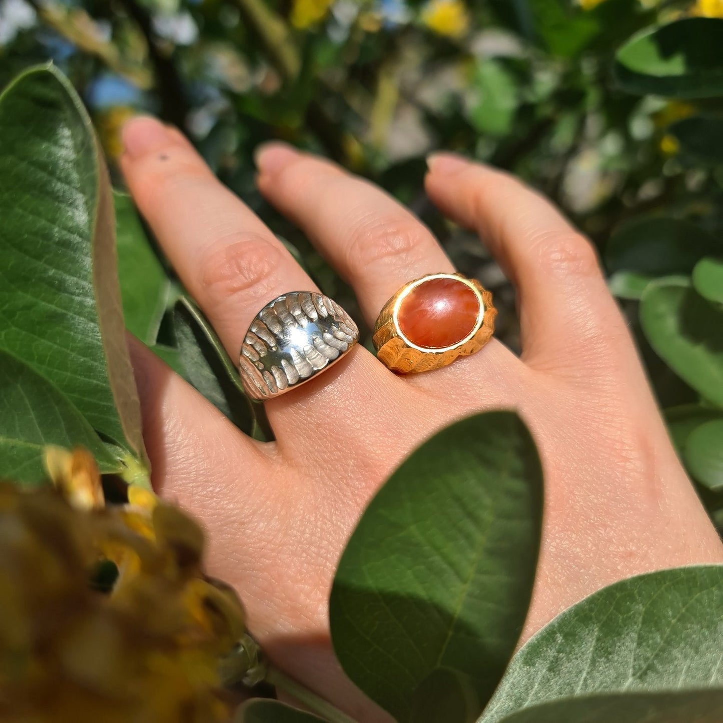 Charlotte Garnett, Silver Saddle Ring