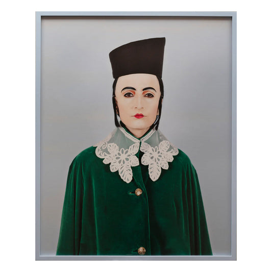 Shirin Fathi, Green Dressed