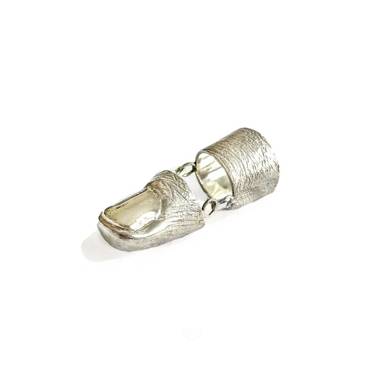 Conor Joseph, 2 Piece Articulated Skin Ring