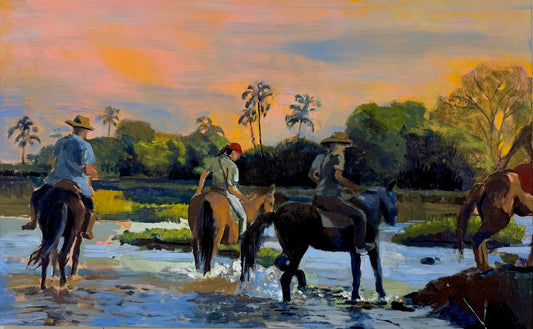 Antonia Caicedo Holguín, River passage