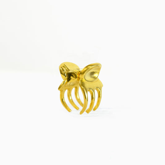 Conor Joseph, Gold Mini Butterfly Clip Ring