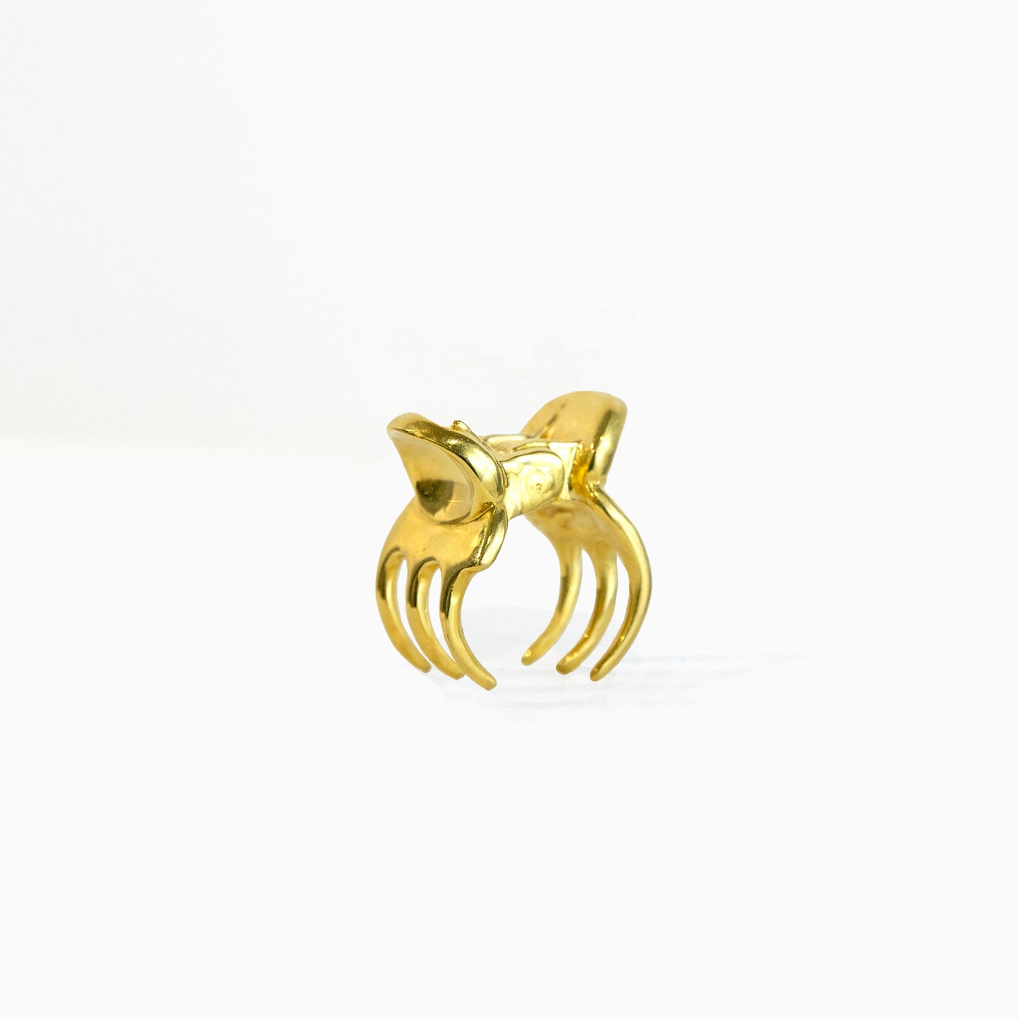Conor Joseph, Gold Mini Butterfly Clip Ring